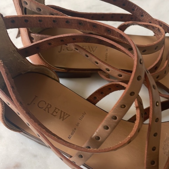 J Crew Leather Gladiator Sandals - Picture 7 of 13